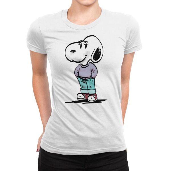 Chill Beagle - Womens Premium T-Shirts RIPT Apparel Small / White