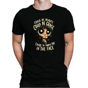 Choose To Punch You In The Face - Mens Premium T-Shirts RIPT Apparel Small / Black