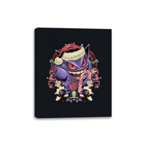Christmas Ghost - Canvas Wraps Canvas Wraps RIPT Apparel