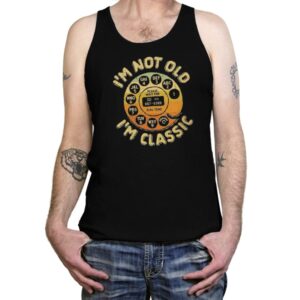 Classic Communicator - Tanktop Tanktop RIPT Apparel X-Small / Black