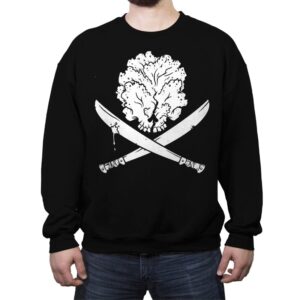Clicker Death - Crew Neck Sweatshirt Crew Neck Sweatshirt RIPT Apparel Small / Black