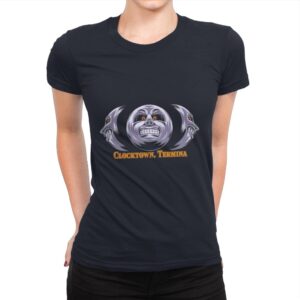 Clocktown, Termina - Womens Premium T-Shirts RIPT Apparel Small / Midnight Navy