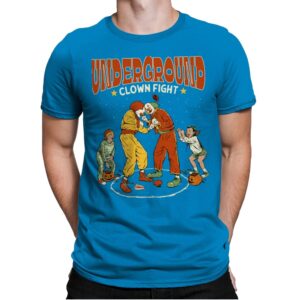 Clown Fight - Mens Premium T-Shirts RIPT Apparel Small / Turqouise
