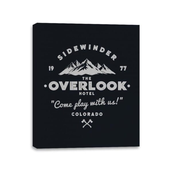 Come Play with Us - Canvas Wraps Canvas Wraps RIPT Apparel 11x14 / Black