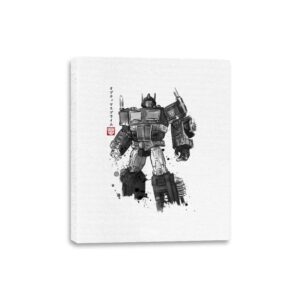 Convoy Sumi-e - Canvas Wraps Canvas Wraps RIPT Apparel 8x10 / White