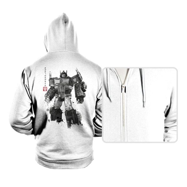 Convoy Sumi-e - Hoodies Hoodies RIPT Apparel Small / White