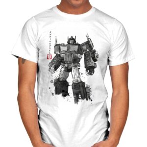 Convoy Sumi-e - Mens T-Shirts RIPT Apparel Small / White