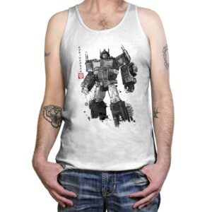 Convoy Sumi-e - Tanktop Tanktop RIPT Apparel X-Small / White