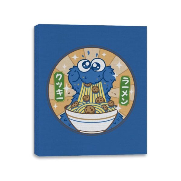 Cookie Ramen - Canvas Wraps Canvas Wraps RIPT Apparel 11x14 / Royal