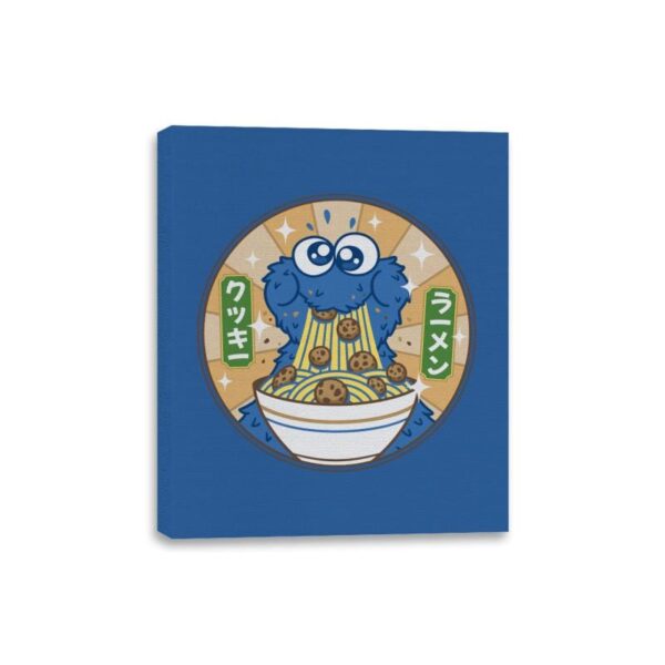 Cookie Ramen - Canvas Wraps Canvas Wraps RIPT Apparel 8x10 / Royal