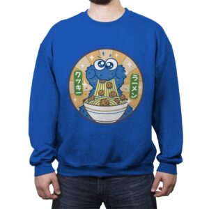 Cookie Ramen - Crew Neck Sweatshirt Crew Neck Sweatshirt RIPT Apparel Small / Royal