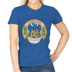 Cookie Ramen - Womens T-Shirts RIPT Apparel Small / Royal