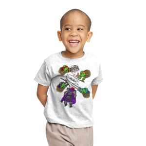 Cowabunga! - Youth T-Shirts RIPT Apparel X-small / White