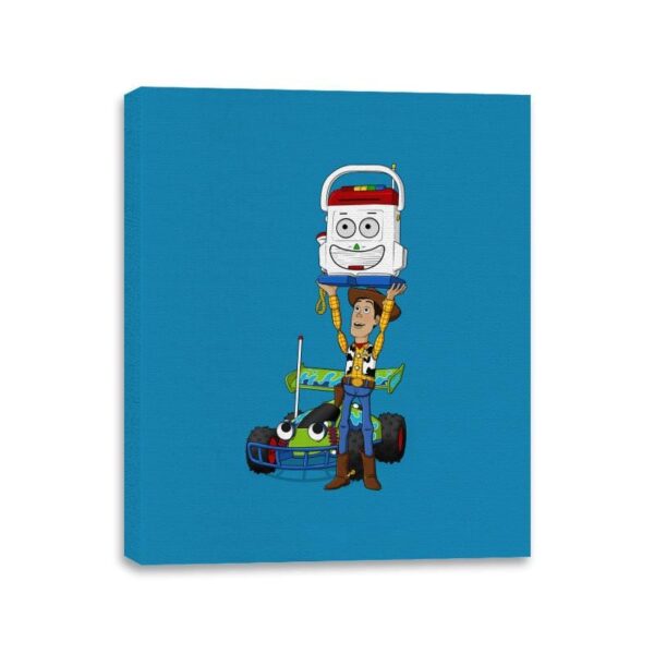 Cowboy Serenade - Canvas Wraps Canvas Wraps RIPT Apparel 11x14 / Sapphire
