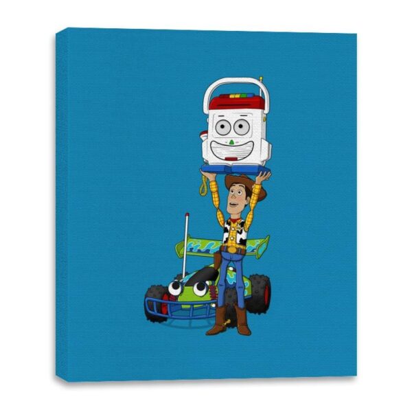 Cowboy Serenade - Canvas Wraps Canvas Wraps RIPT Apparel 16x20 / Sapphire