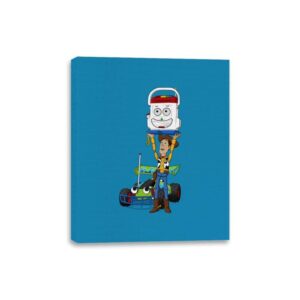 Cowboy Serenade - Canvas Wraps Canvas Wraps RIPT Apparel 8x10 / Sapphire