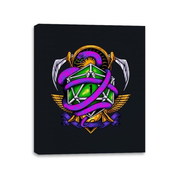 Critical Poison - Canvas Wraps Canvas Wraps RIPT Apparel 11x14 / Black