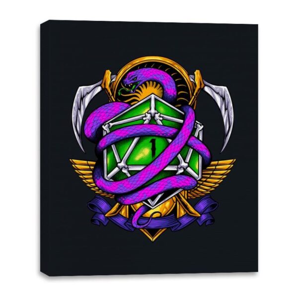 Critical Poison - Canvas Wraps Canvas Wraps RIPT Apparel 16x20 / Black
