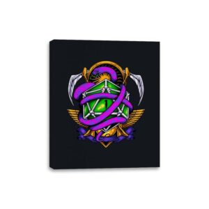 Critical Poison - Canvas Wraps Canvas Wraps RIPT Apparel 8x10 / Black