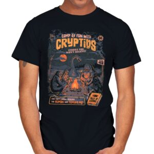 Cryptids Camp - Mens T-Shirts RIPT Apparel Small / Black