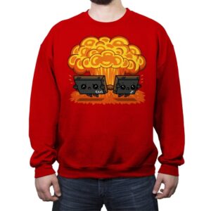 Ctrl Z Mission! - Crew Neck Sweatshirt Crew Neck Sweatshirt RIPT Apparel Small / Red