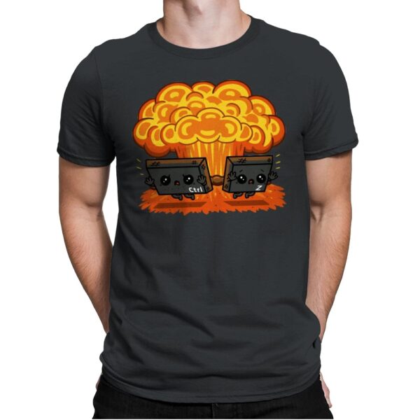 Ctrl Z Mission! - Mens Premium T-Shirts RIPT Apparel Small / Heavy Metal