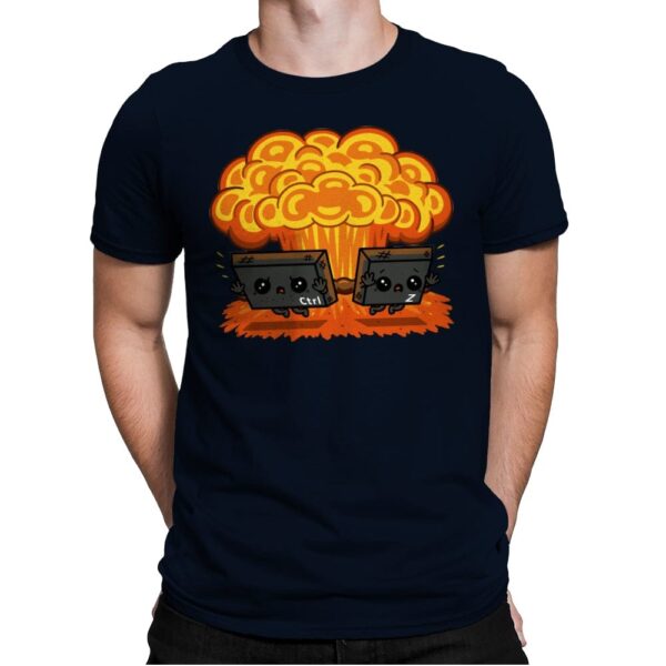 Ctrl Z Mission! - Mens Premium T-Shirts RIPT Apparel Small / Midnight Navy