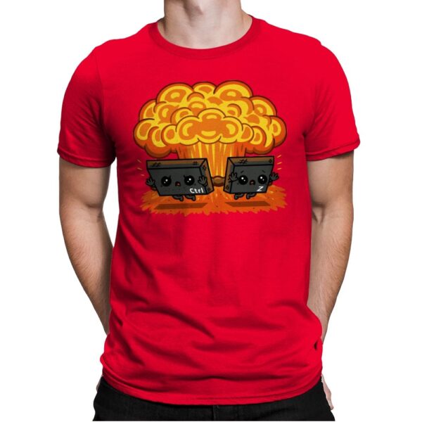 Ctrl Z Mission! - Mens Premium T-Shirts RIPT Apparel Small / Red