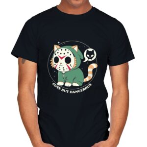 Cute but Dangerous - Mens T-Shirts RIPT Apparel Small / Black