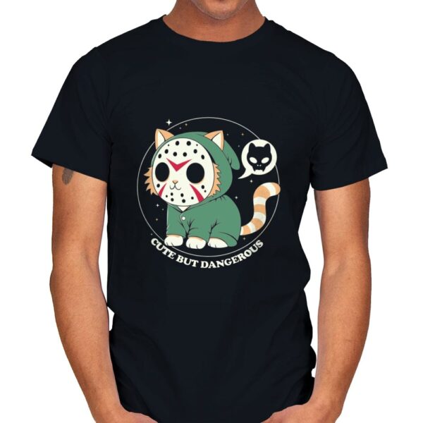 Cute but Dangerous - Mens T-Shirts RIPT Apparel Small / Black