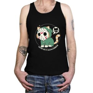 Cute but Dangerous - Tanktop Tanktop RIPT Apparel X-Small / Black