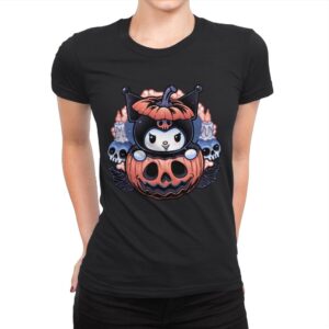 Cute Little Pumpkin - Womens Premium T-Shirts RIPT Apparel Small / Black