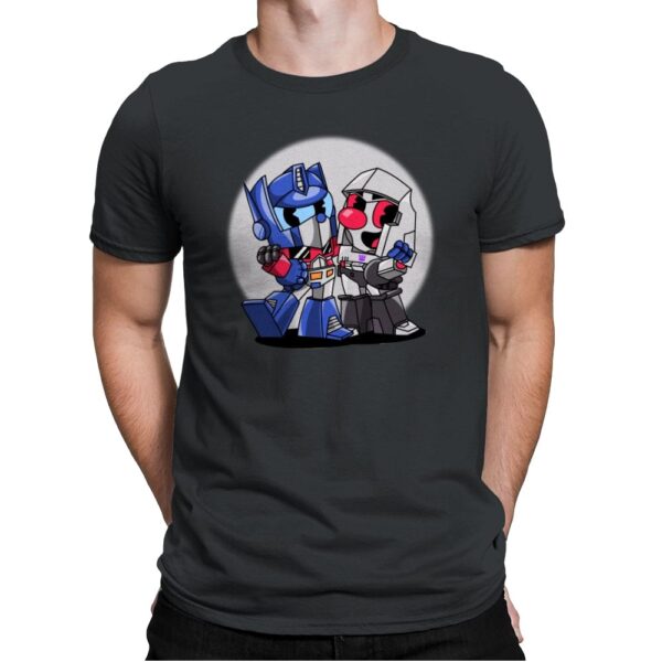 Cybertron Head - Mens Premium T-Shirts RIPT Apparel Small / Heavy Metal