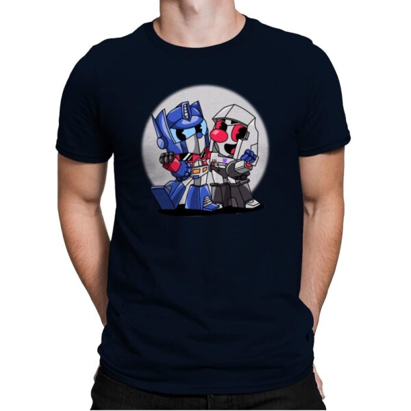 Cybertron Head - Mens Premium T-Shirts RIPT Apparel Small / Midnight Navy