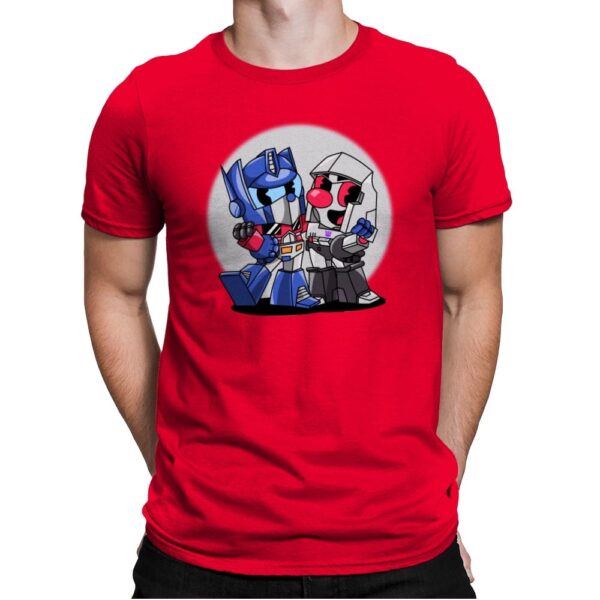Cybertron Head - Mens Premium T-Shirts RIPT Apparel Small / Red