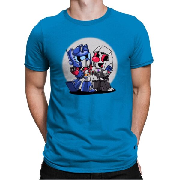 Cybertron Head - Mens Premium T-Shirts RIPT Apparel Small / Turqouise