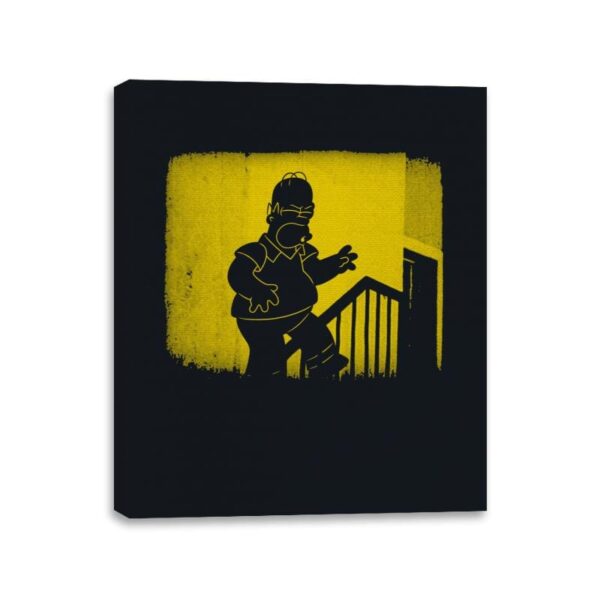 D'ohsferatu - Canvas Wraps Canvas Wraps RIPT Apparel 11x14 / Black