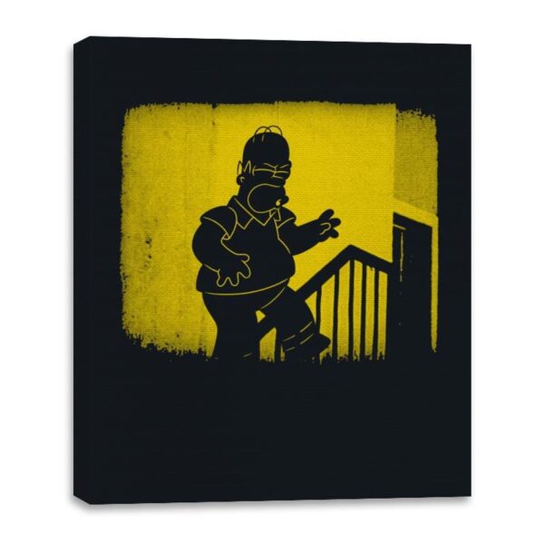 D'ohsferatu - Canvas Wraps Canvas Wraps RIPT Apparel 16x20 / Black