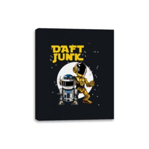 Daft Junk - Canvas Wraps Canvas Wraps RIPT Apparel 8x10 / Black