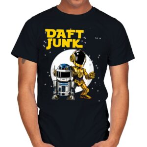Daft Junk - Mens T-Shirts RIPT Apparel Small / Black