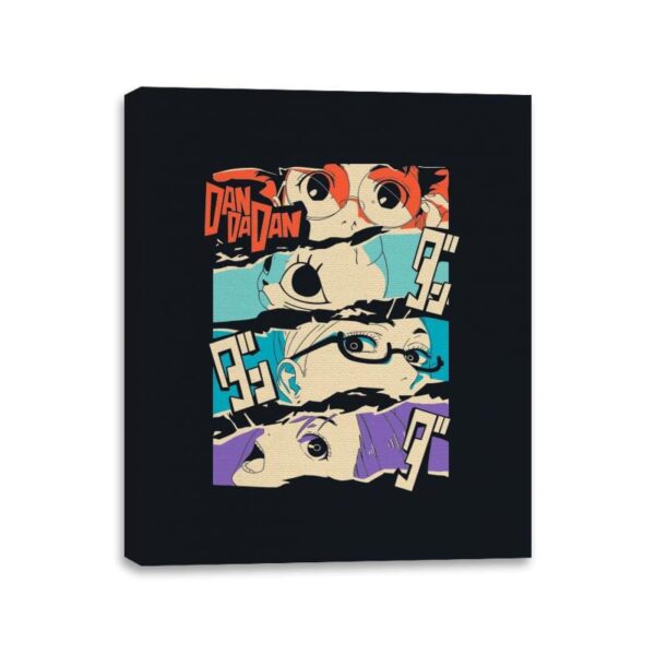 Dandadan Streetwear - Canvas Wraps Canvas Wraps RIPT Apparel 11x14 / Black