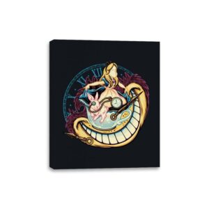 Down the Rabbit Hole - Canvas Wraps Canvas Wraps RIPT Apparel 8x10 / Black