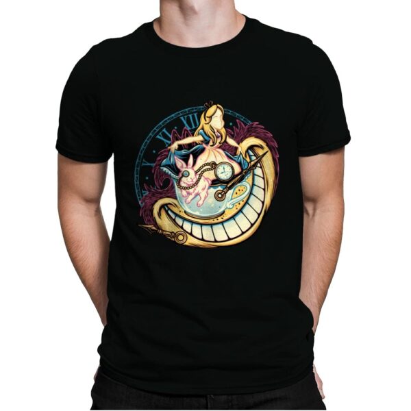Down the Rabbit Hole - Mens Premium T-Shirts RIPT Apparel Small / Black