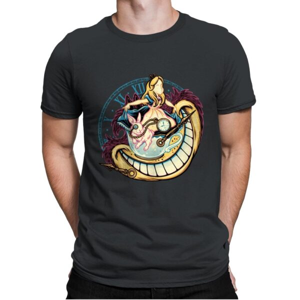 Down the Rabbit Hole - Mens Premium T-Shirts RIPT Apparel Small / Heavy Metal