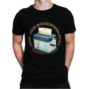 Drop your Suggestions Here - Mens Premium T-Shirts RIPT Apparel Small / Black