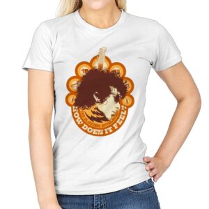 Electric Bob - Womens T-Shirts RIPT Apparel Small / White