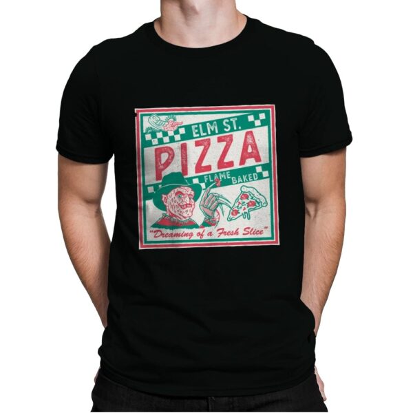 Elm St Pizza - Mens Premium T-Shirts RIPT Apparel Small / Black