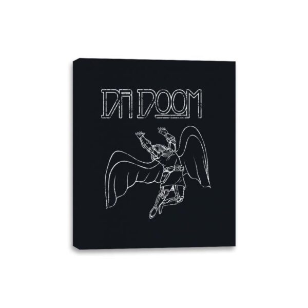 Fallen Doom - Canvas Wraps Canvas Wraps RIPT Apparel 8x10 / Black