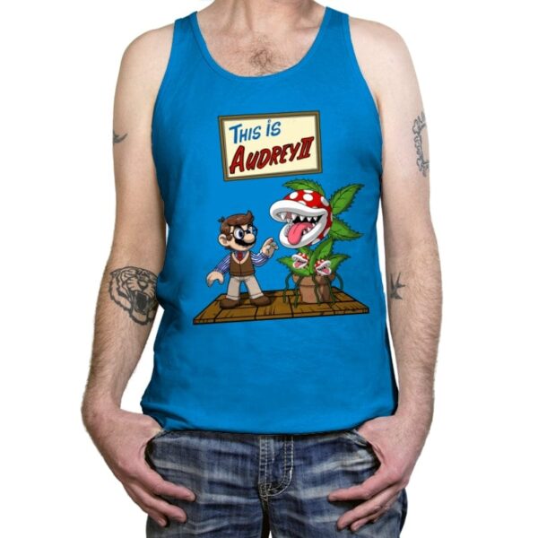 Feed Me - Tanktop Tanktop RIPT Apparel X-Small / Teal
