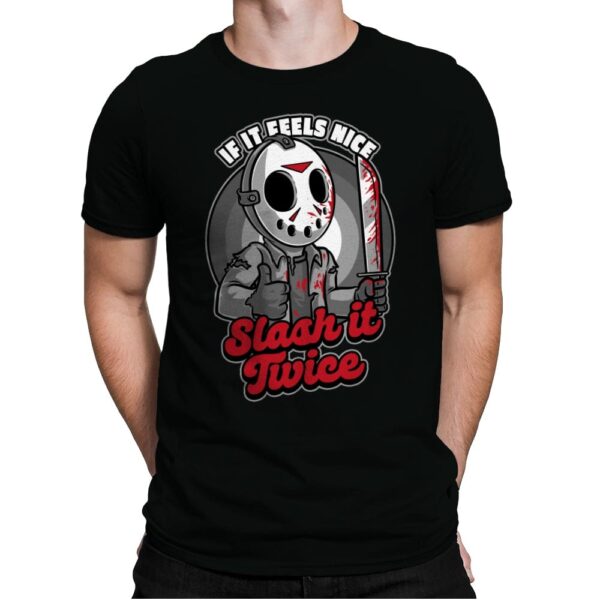 Feels Nice Horror - Mens Premium T-Shirts RIPT Apparel Small / Black